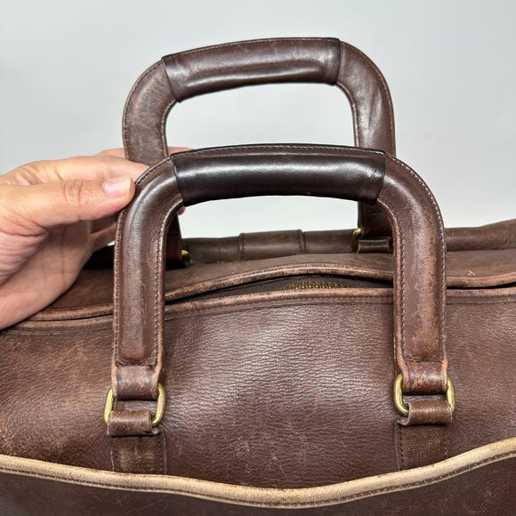 Vintage COACH Men's Leather Messenger Bag 5283 Harrison Briefcase Attache, USA - Picture 7 of 16